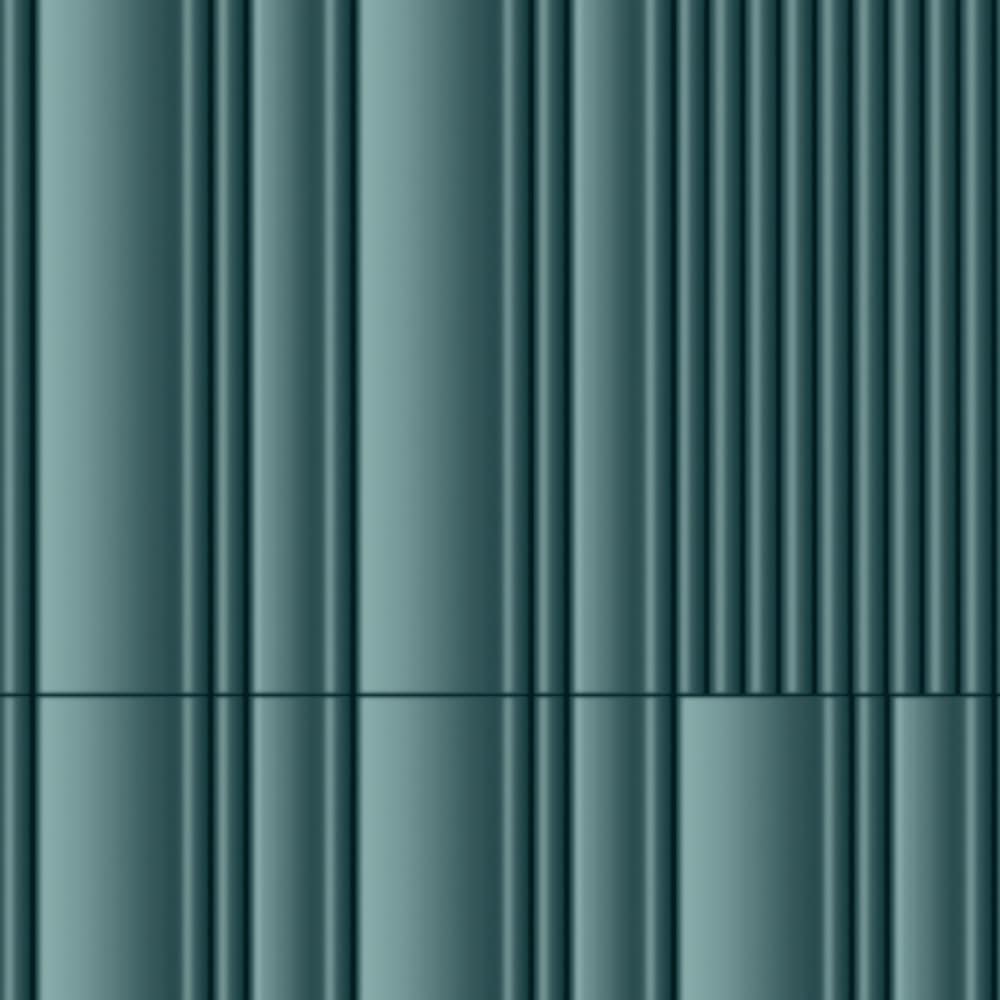 Textured Wallpaper Stripes in Teal