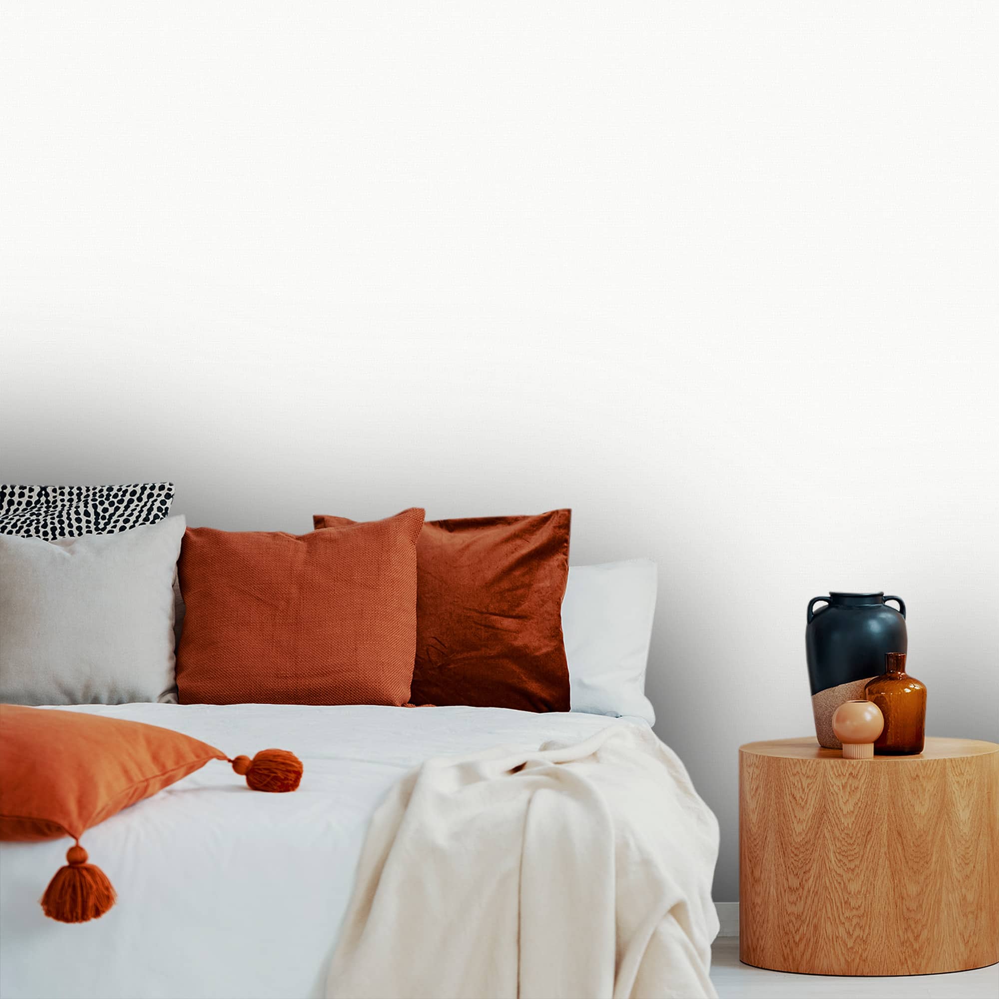 Textured Wallpaper Abstract in White