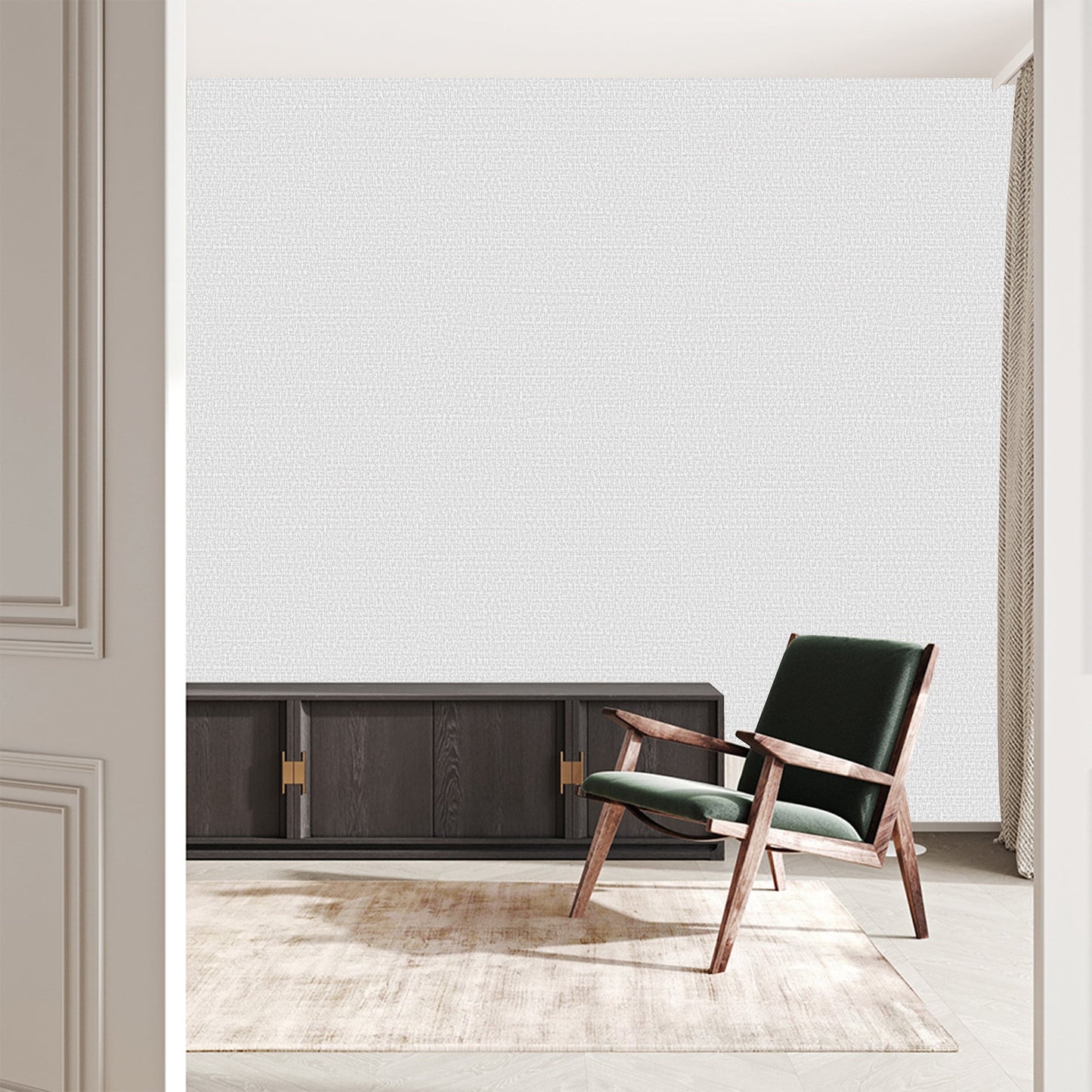 Textured Wallpaper Abstract in Light Grey