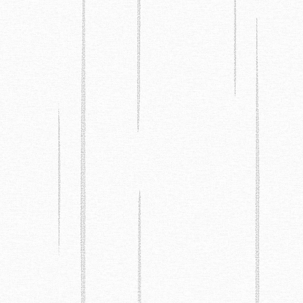 Textured Wallpaper Abstract in Whie|Silver