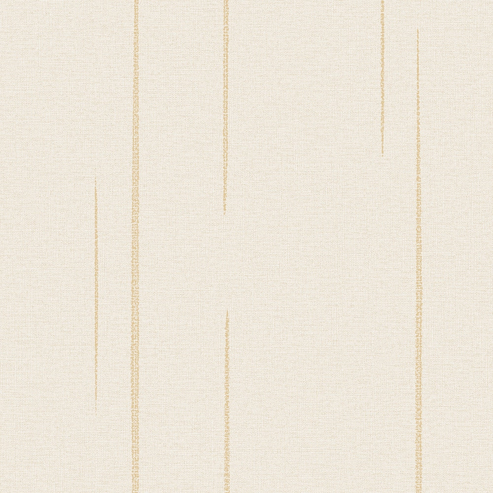 Textured Wallpaper Abstract in Cream|Gold