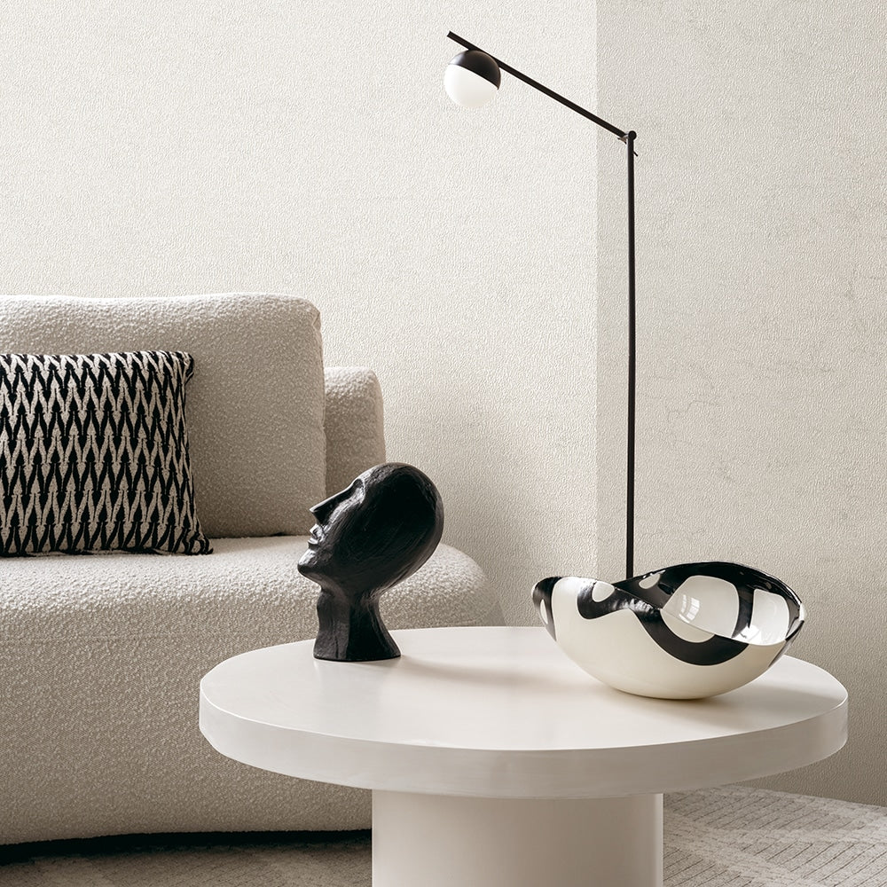 Textured Wallpaper Abstract in Light Grey