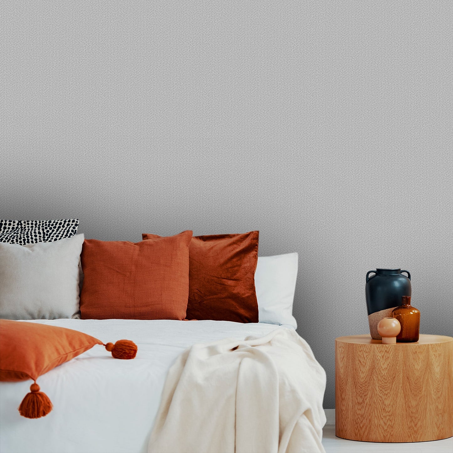 Textured Wallpaper Abstract in Grey