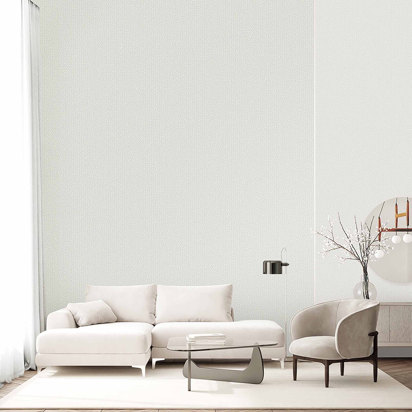 Textured Wallpaper Abstract in Light Green