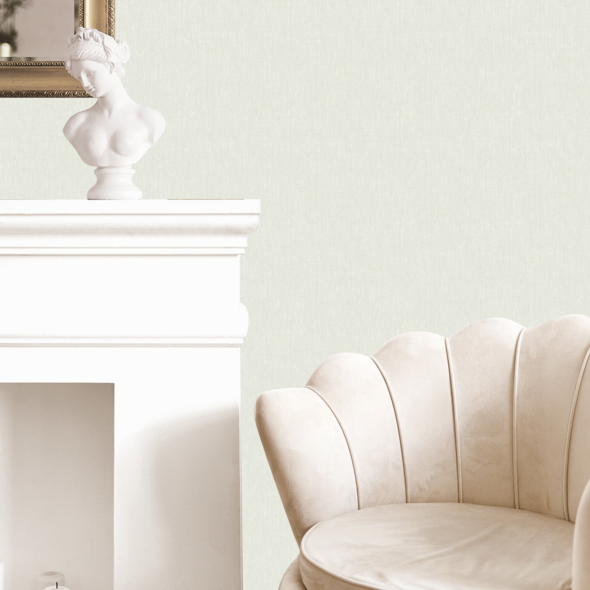 Textured Wallpaper Abstract in Light Green