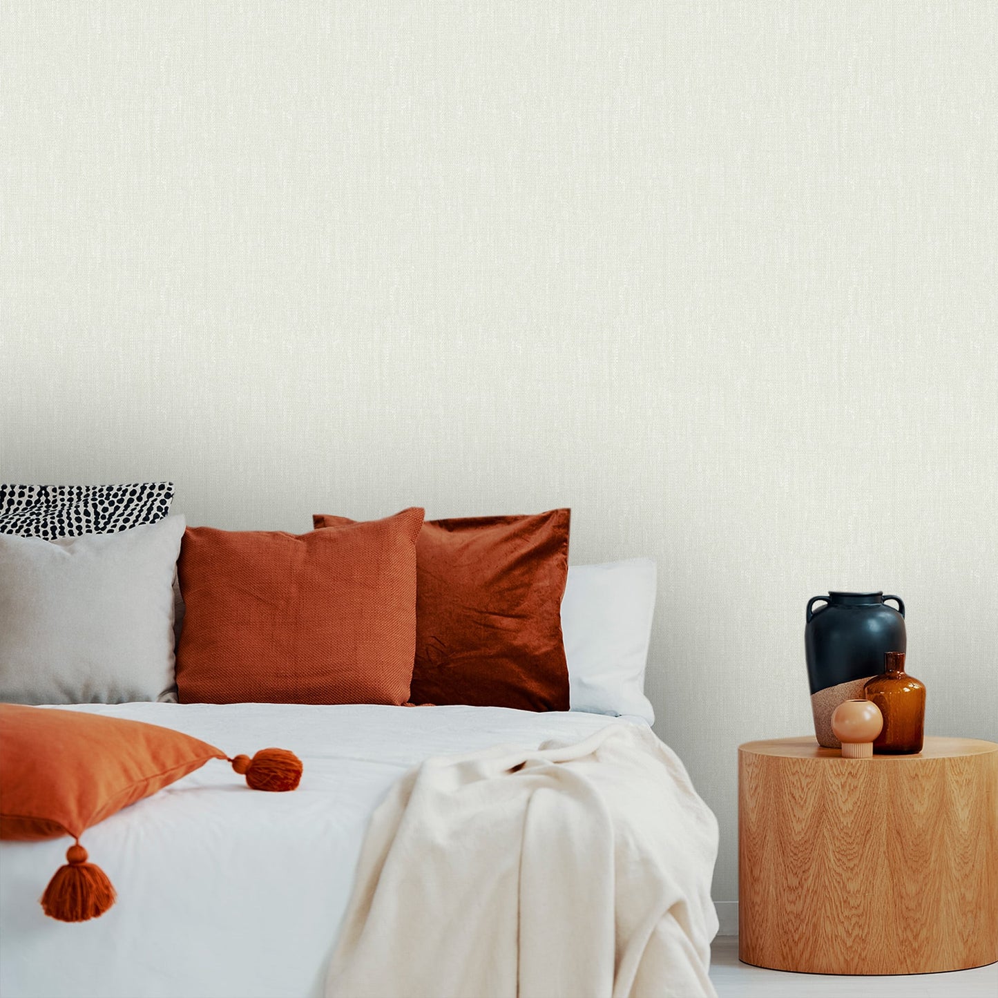 Textured Wallpaper Abstract in Light Green