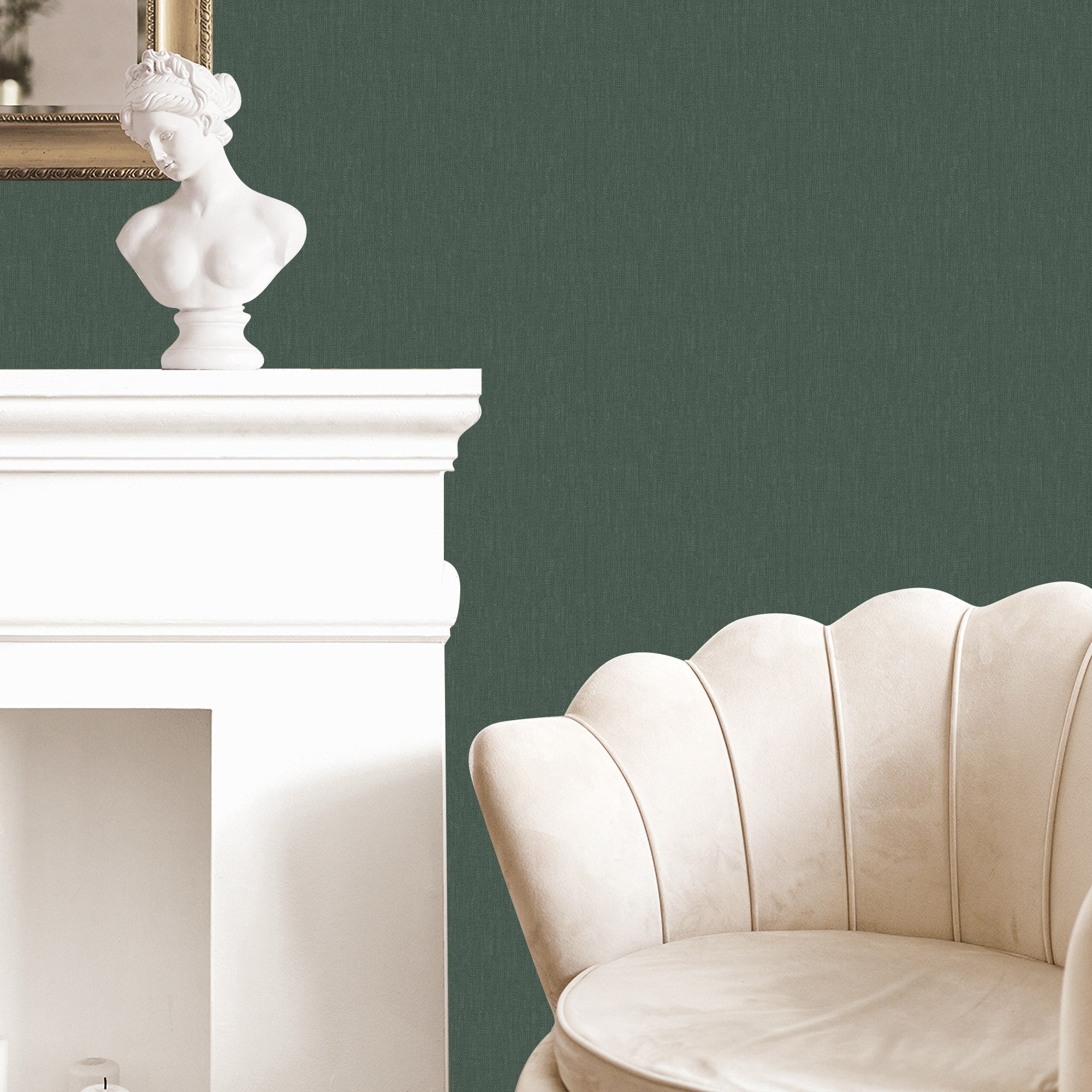 Textured Wallpaper Abstract in Green