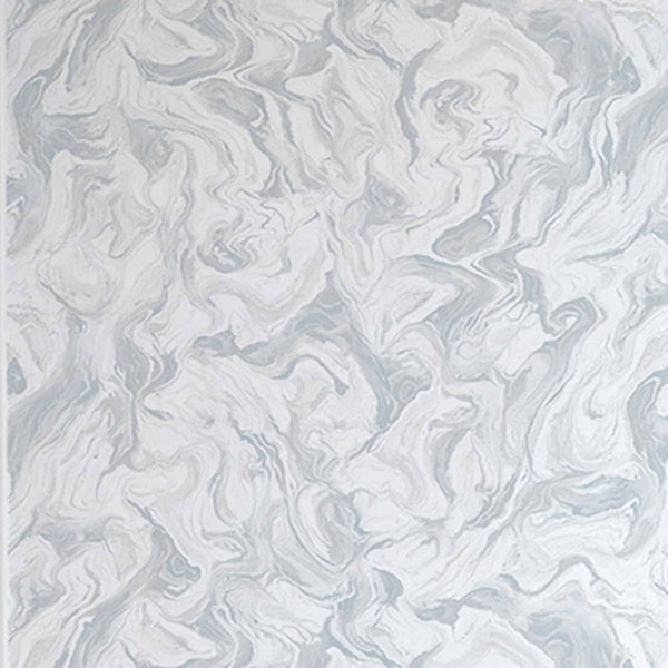 Textured Wallpaper Abstract in White|Blue