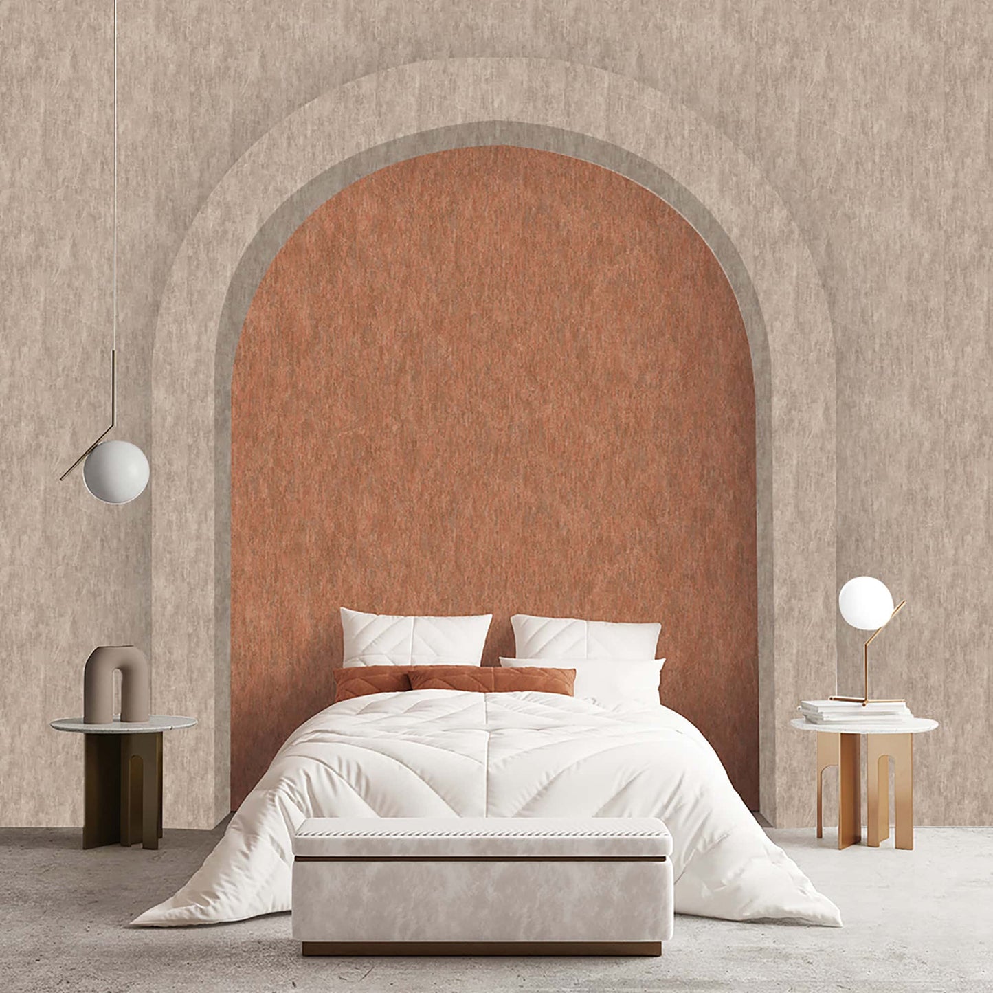 Textured Wallpaper Abstract in Brown