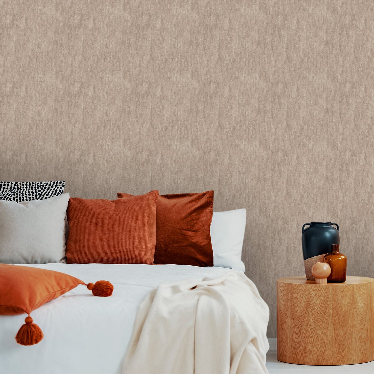 Textured Wallpaper Abstract in Brown