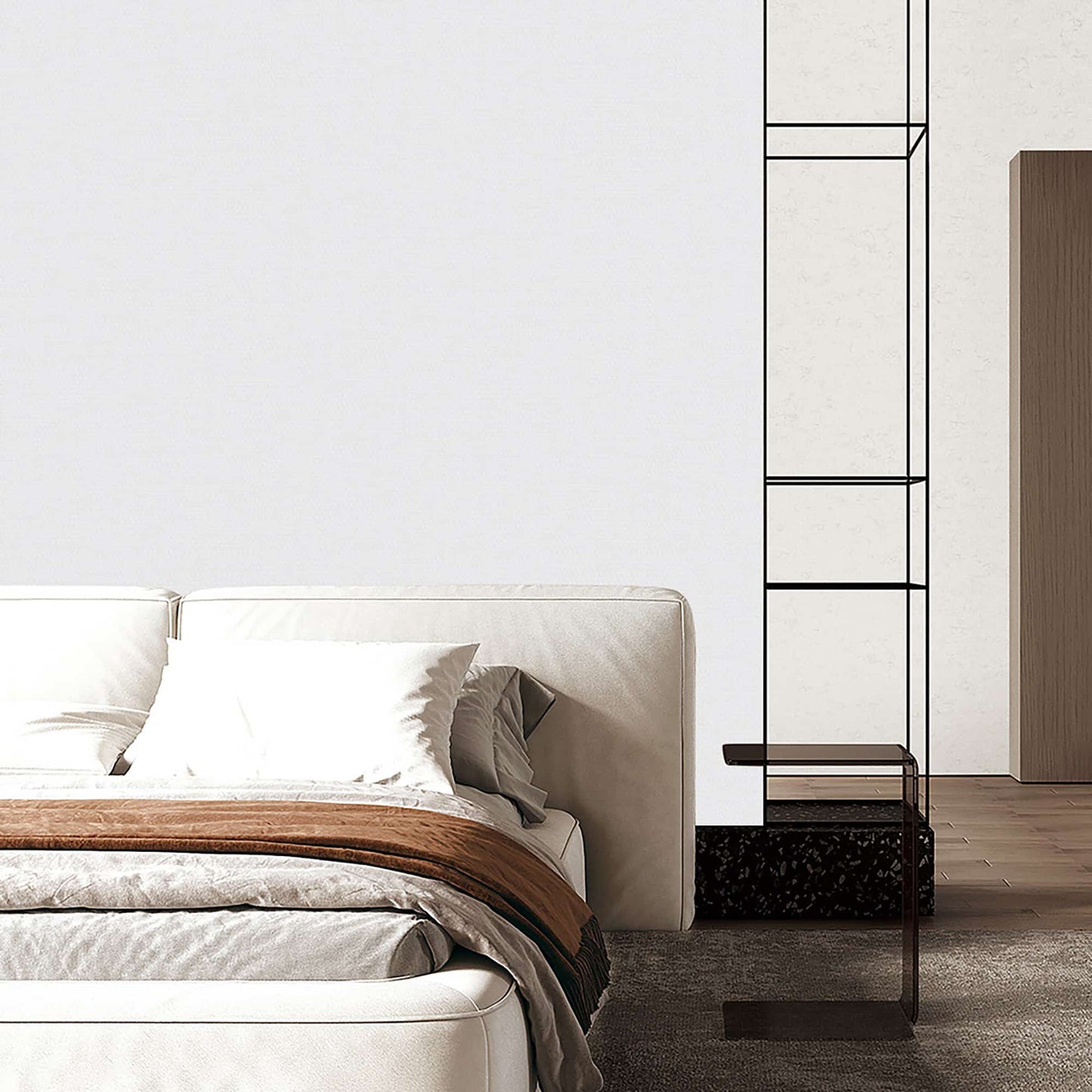 Textured Wallpaper Abstract in Light Grey