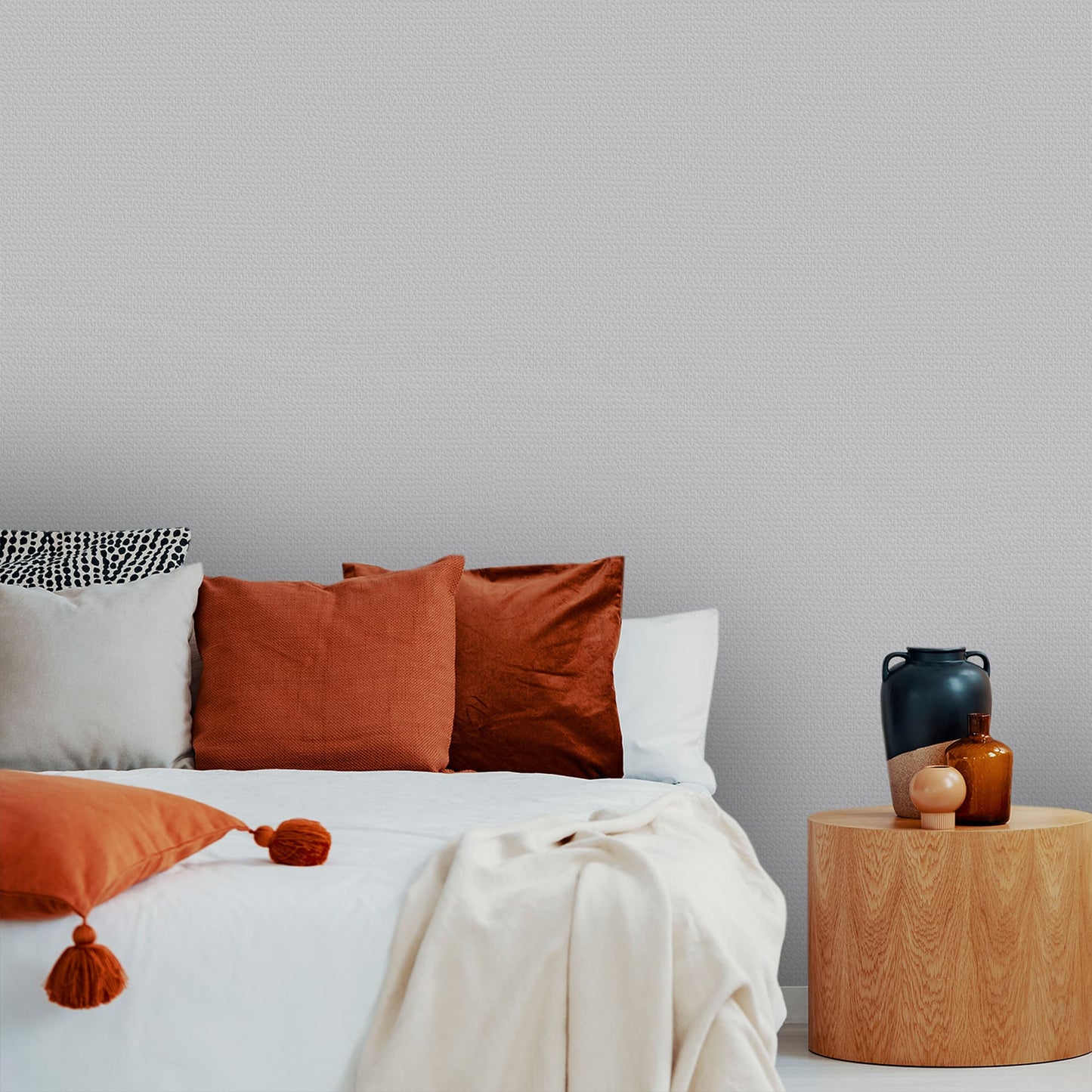 Textured Wallpaper Abstract in Grey