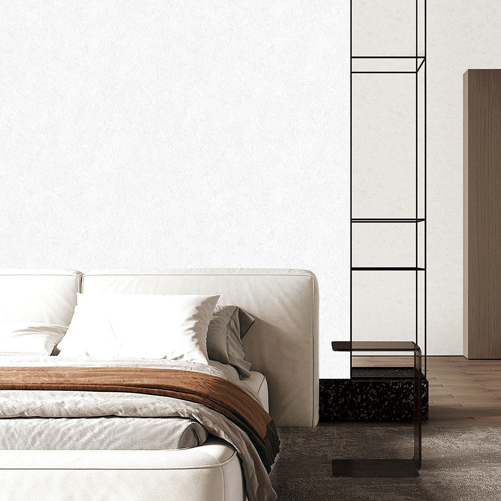 Textured Wallpaper Abstract in White