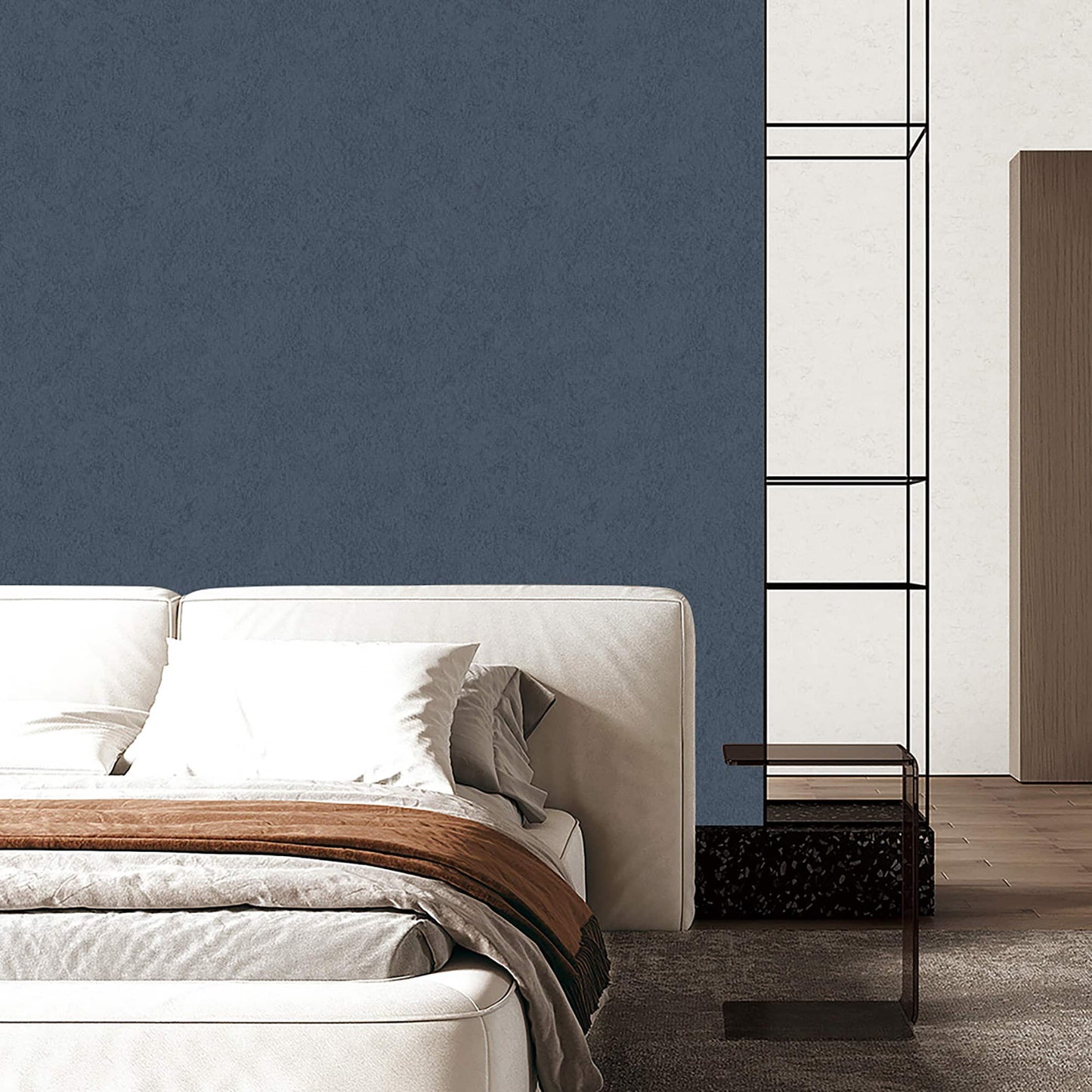 Textured Wallpaper Abstract in Blue