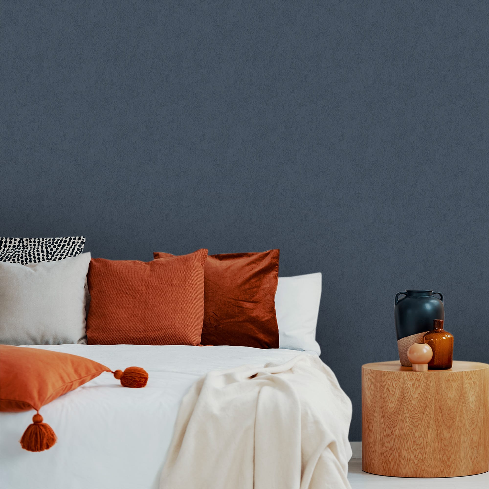 Textured Wallpaper Abstract in Blue