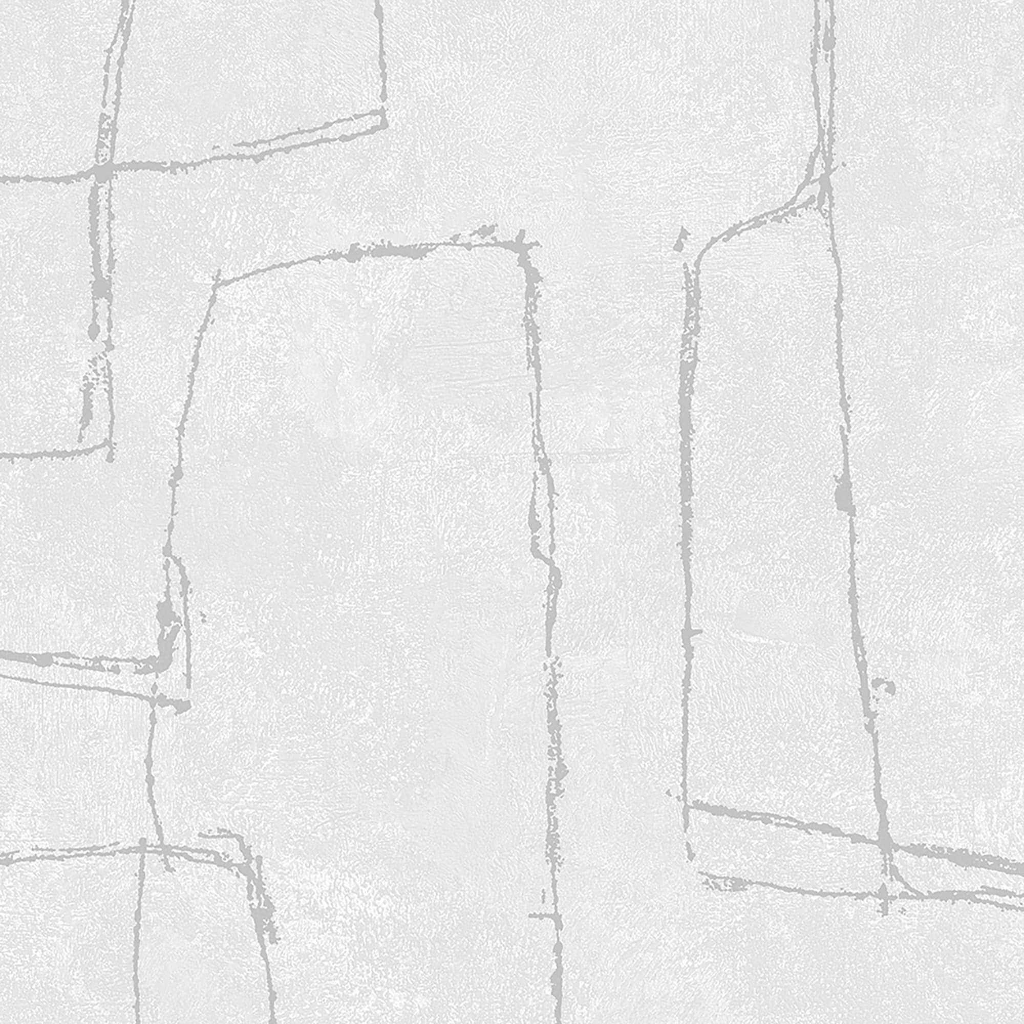 Textured Wallpaper Abstract in Grey|Silver
