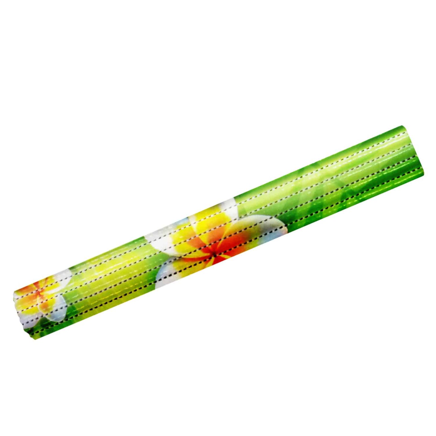 Floral Bathroom Mat - 39" x 26" Green Waterproof Non-Slip Quick Dry Rug, Non-Absorbent Dirt Resistant Perfect for Kitchen, Bathroom and Restroom