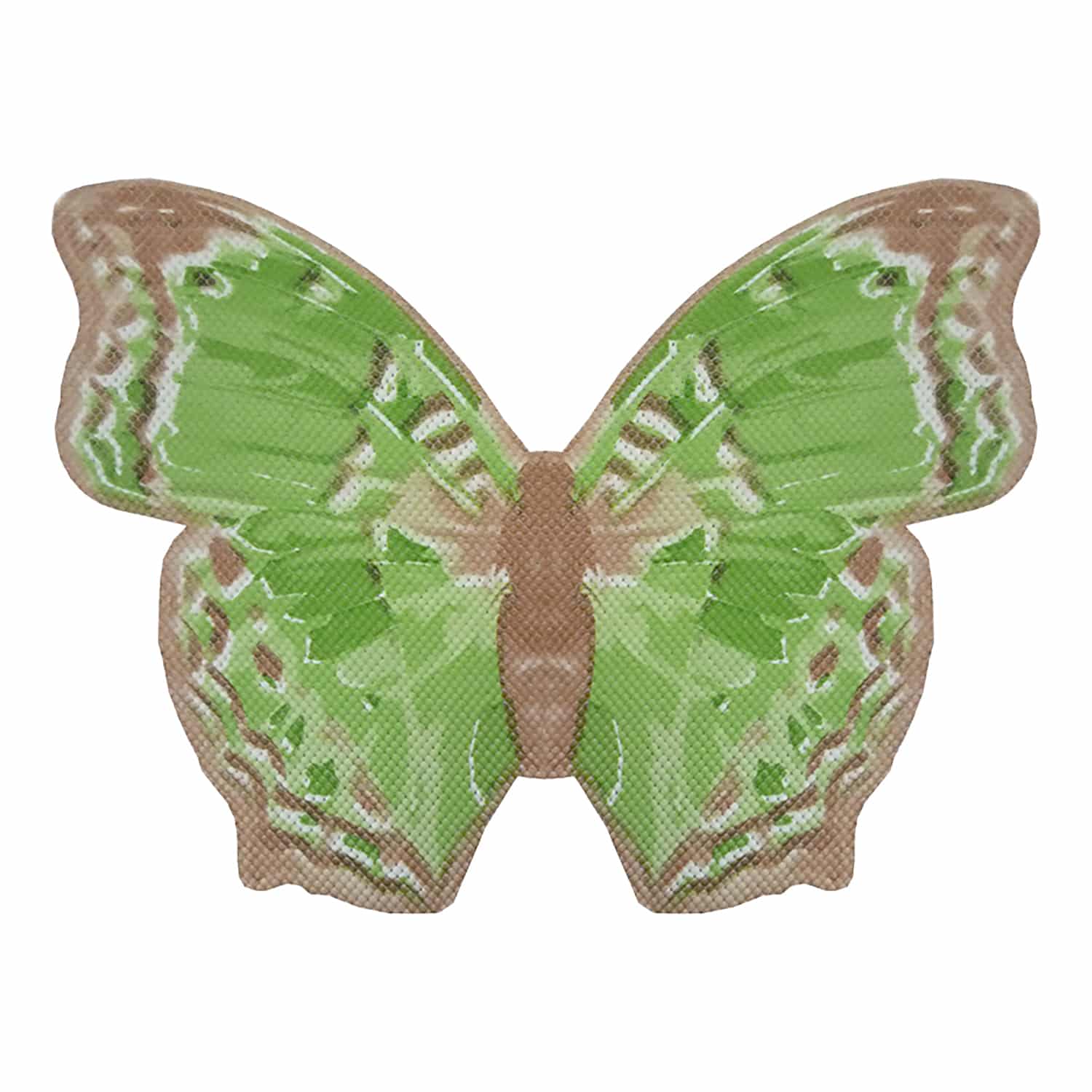 Dolphin Bathroom Mat - 26" x 19" Green Waterproof Non-Slip Quick Dry Rug, Non-Absorbent Dirt Resistant Perfect for Kitchen, Bathroom and Restroom