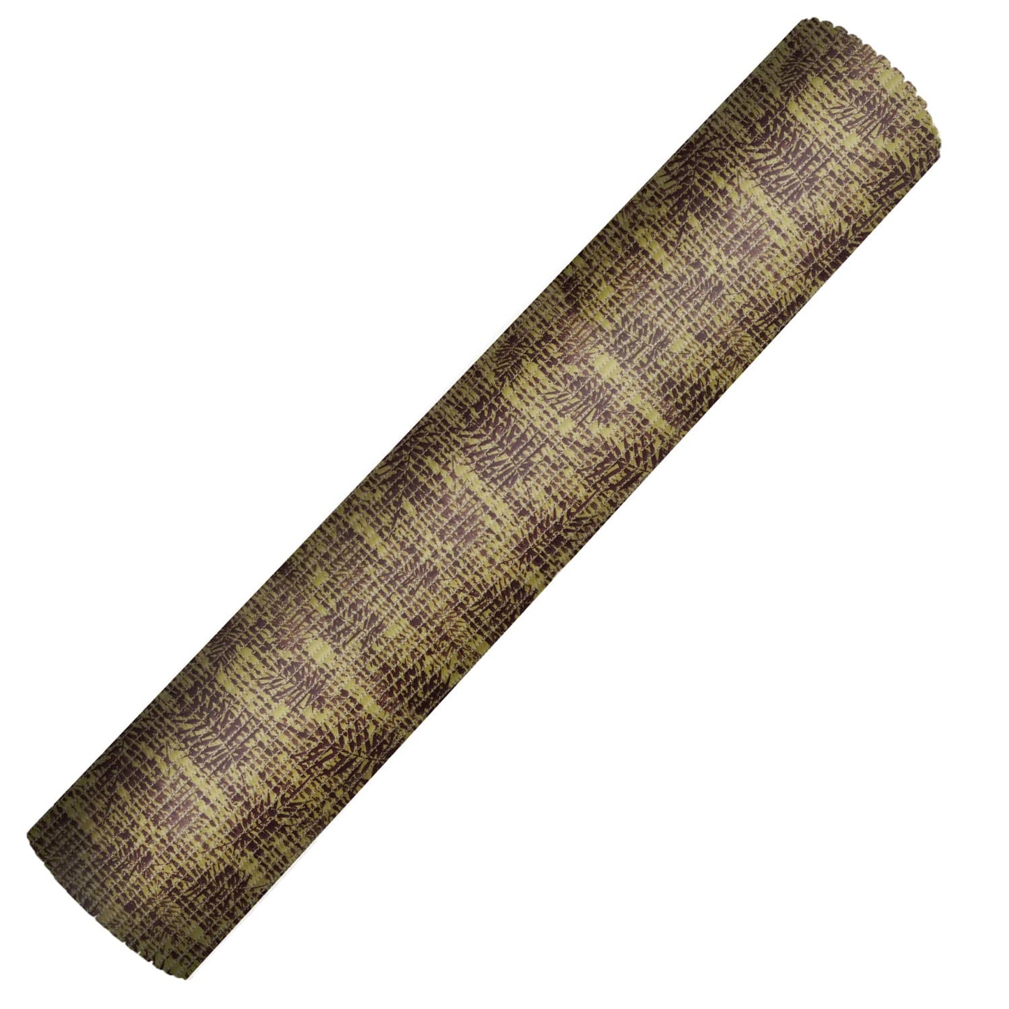 Leaf Bathroom Mat - 79" x 26" Beige Waterproof Non-Slip Quick Dry Rug, Non-Absorbent Dirt Resistant Perfect for Kitchen, Bathroom and Restroom