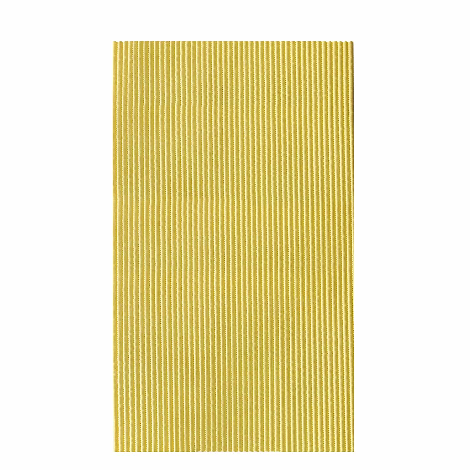 Plain Bathroom Mat - 31" x 26" Yellow Waterproof Non-Slip Quick Dry Rug, Non-Absorbent Dirt Resistant Perfect for Kitchen, Bathroom and Restroom