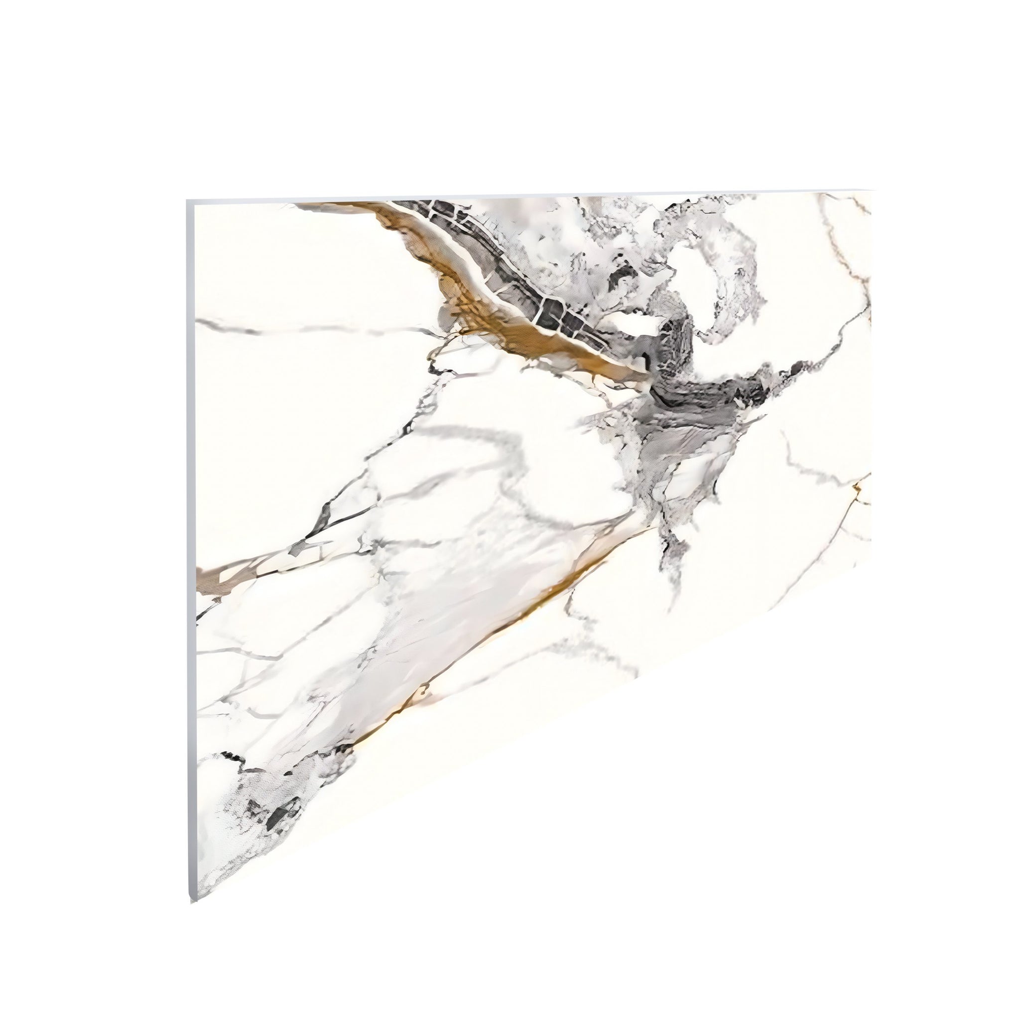 UV Marble panels Marble in White|Black|Brown