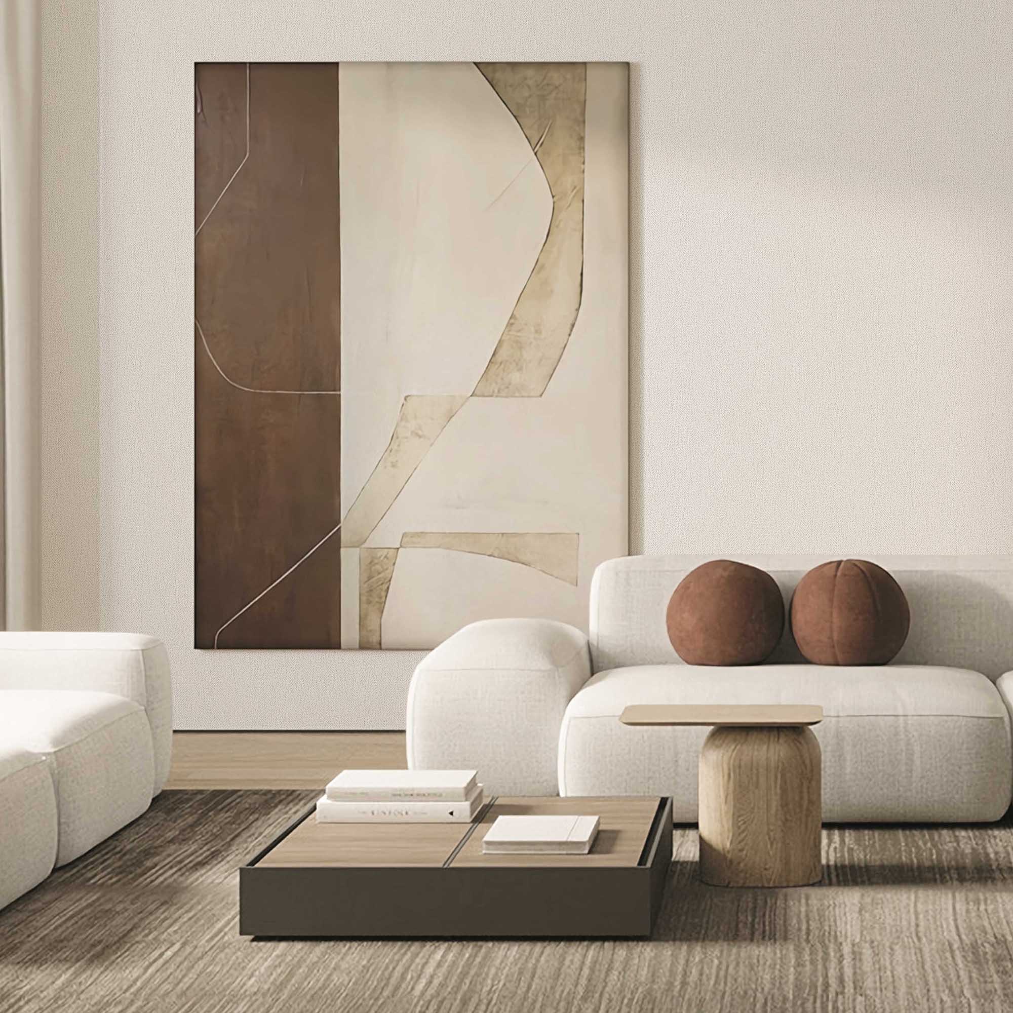 Textured Wallpaper Abstract in Grey