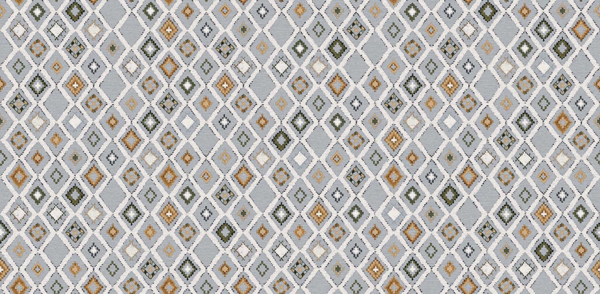 Textured Wallpaper Geometric in Teal