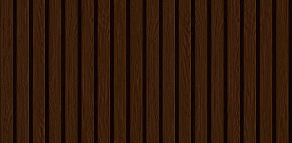 Textured Wallpaper Wood in Dark Brown