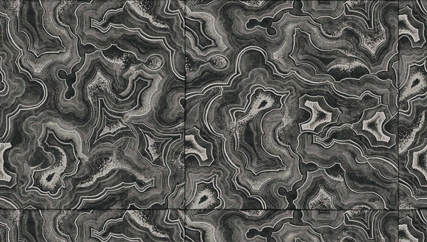 Textured Wallpaper Traditional in Black|White