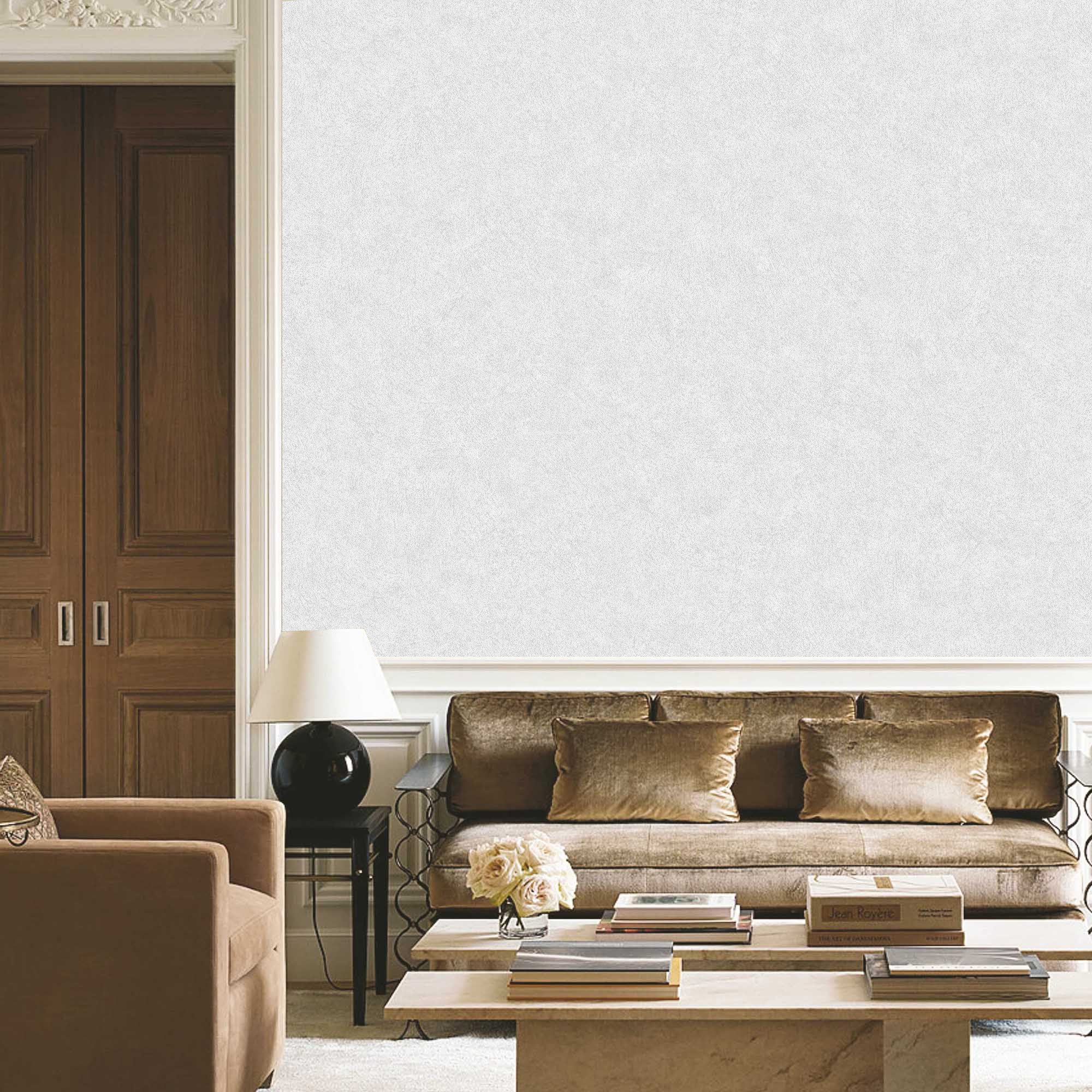 Textured Wallpaper Abstract in Light Grey