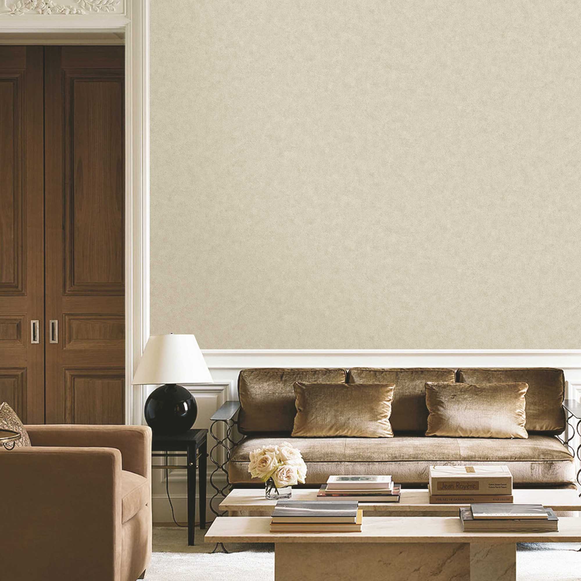 Textured Wallpaper Abstract in Beige