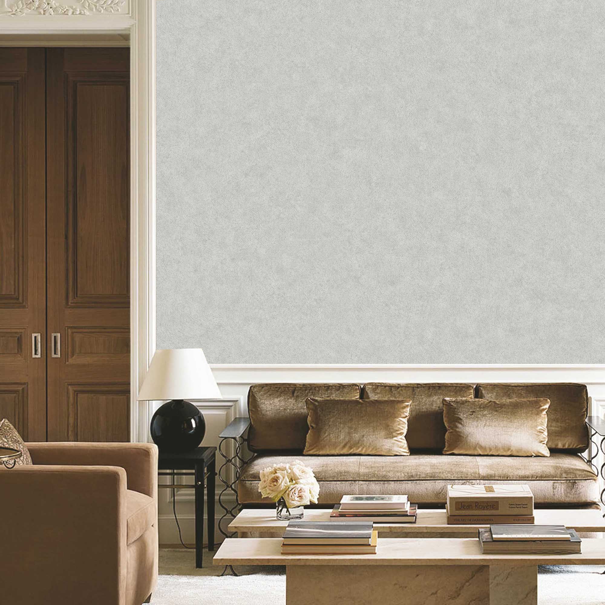 Textured Wallpaper Abstract in Grey