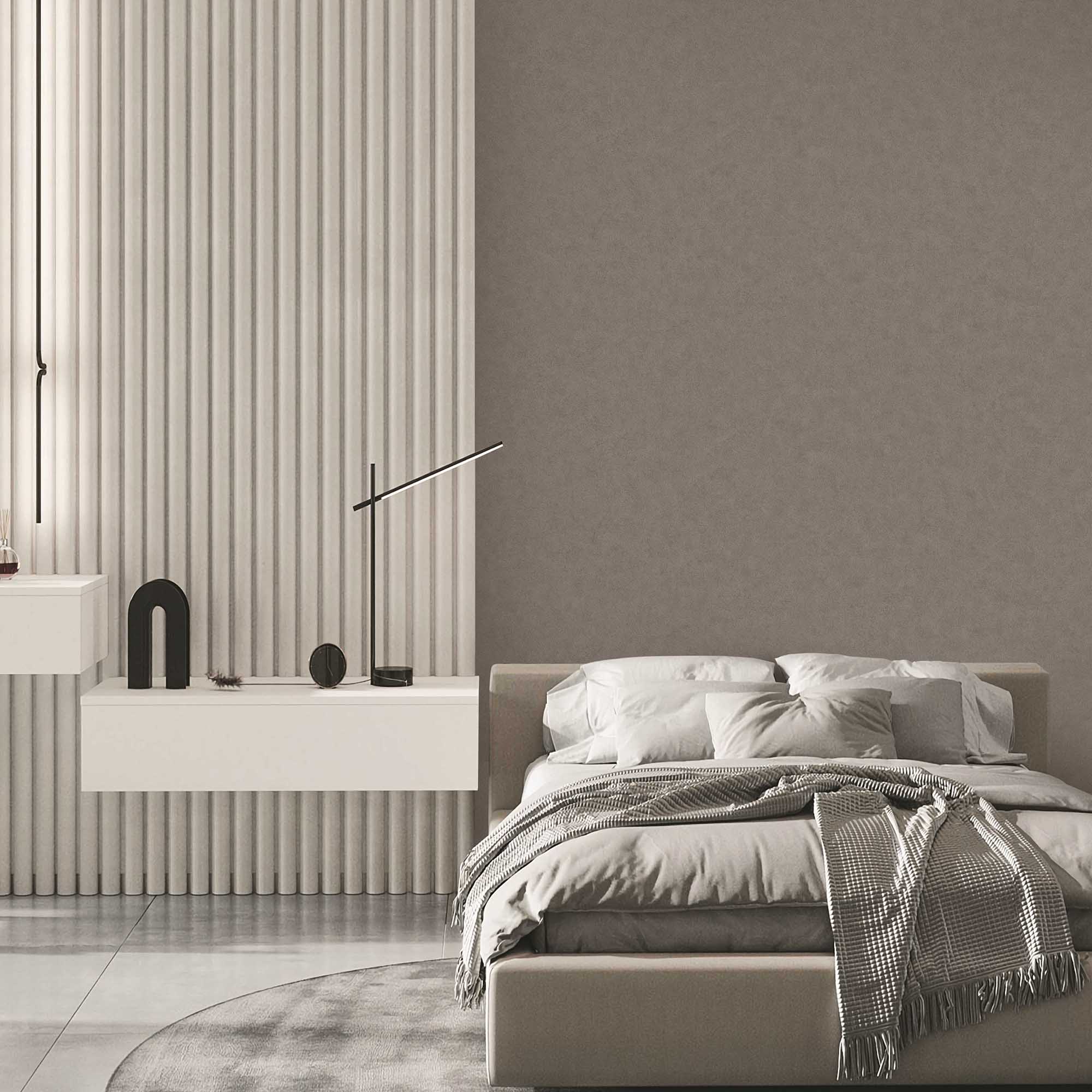 Textured Wallpaper Abstract in Dark Grey