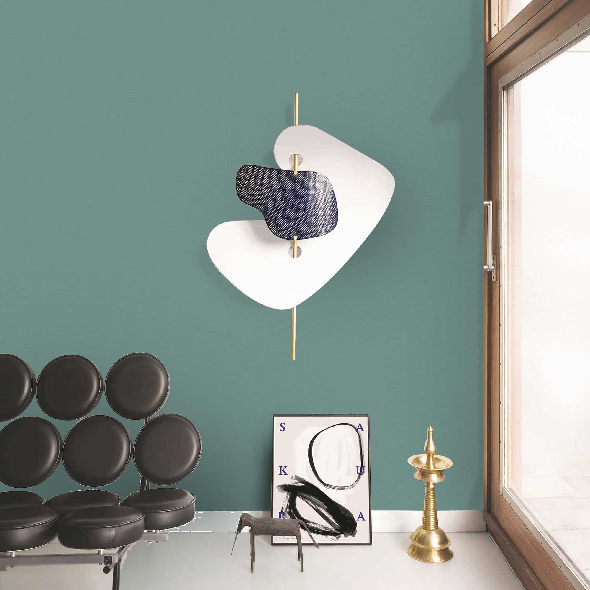 Textured Wallpaper Solid|Grunge in Dark Green