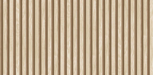 Textured Wallpaper Wood in Beige