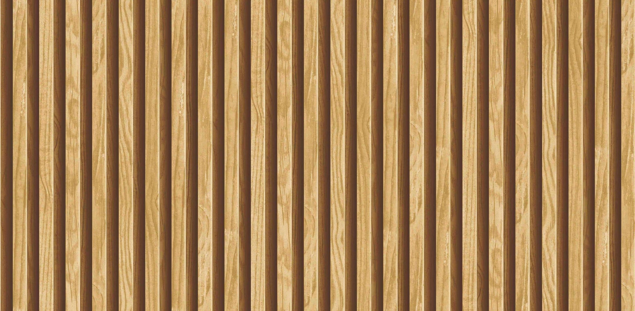 Textured Wallpaper Wood in Yellow
