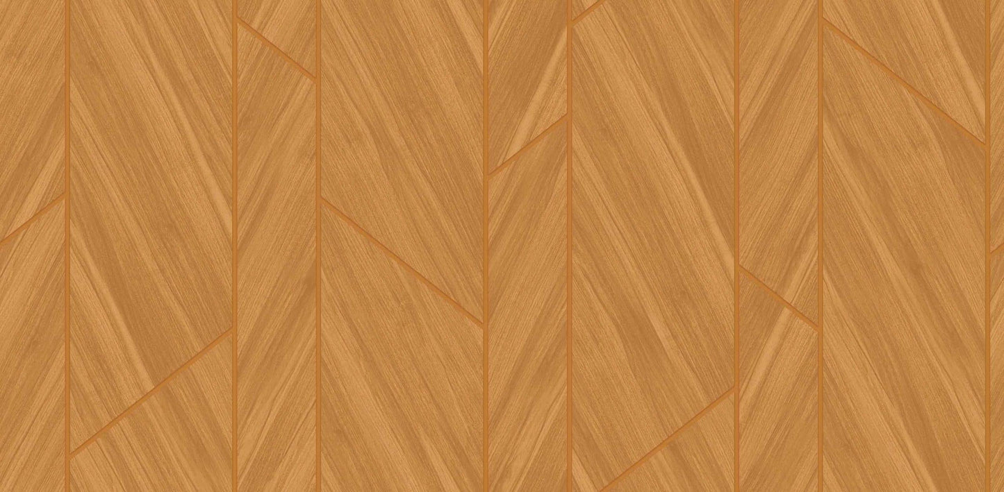 Textured Wallpaper Geometric in Yellow