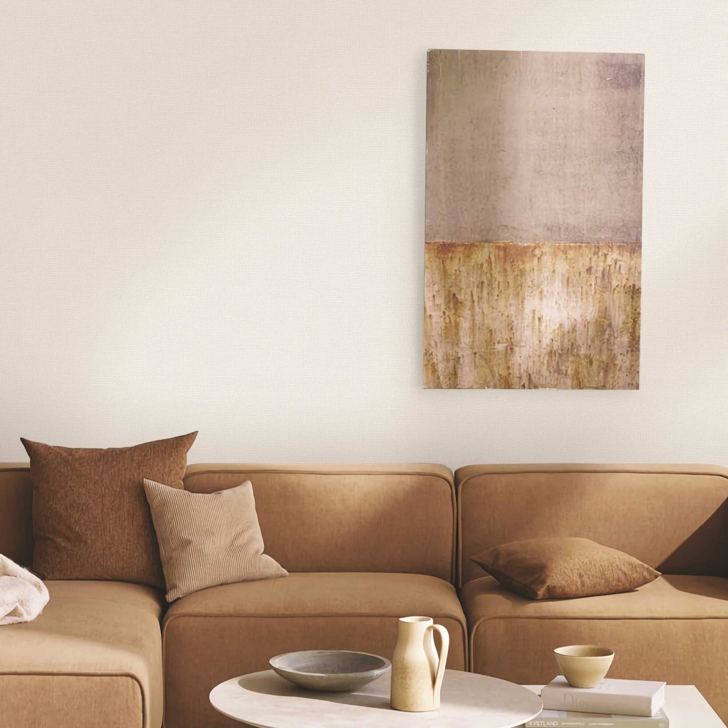 Textured Wallpaper Abstract in White