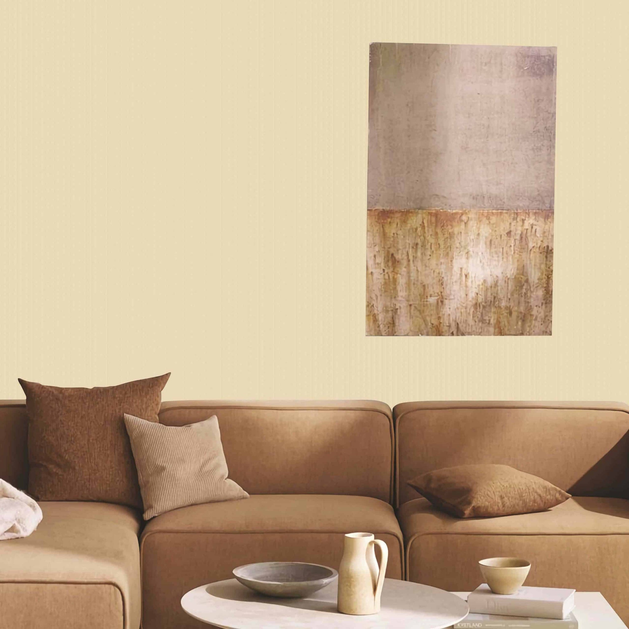 Textured Wallpaper Abstract in Yellow