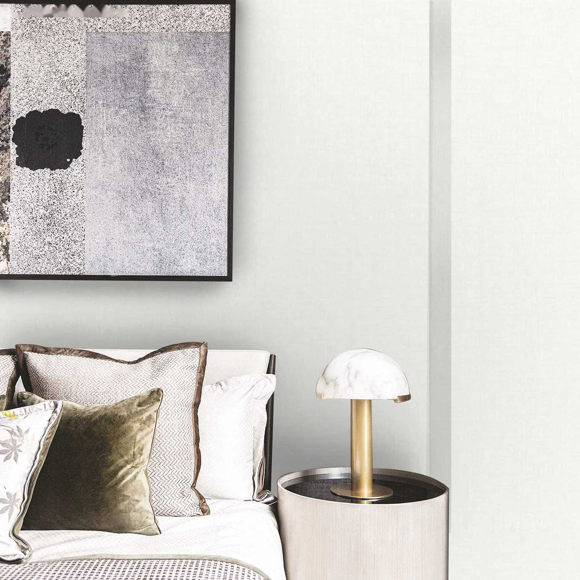 Textured Wallpaper Solid|Grunge in White