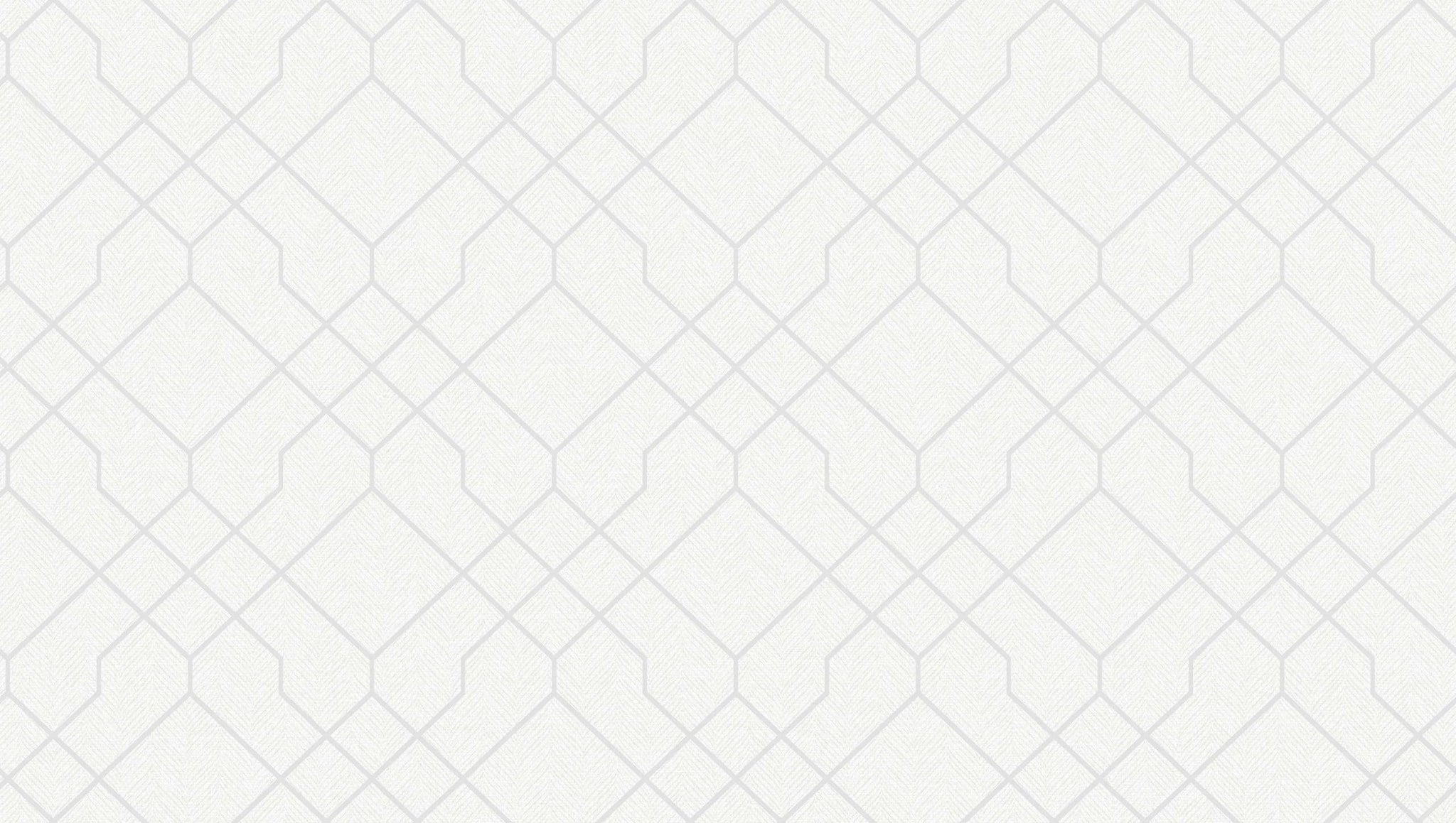 Textured Wallpaper Geometric in White
