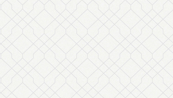 Textured Wallpaper Geometric in White