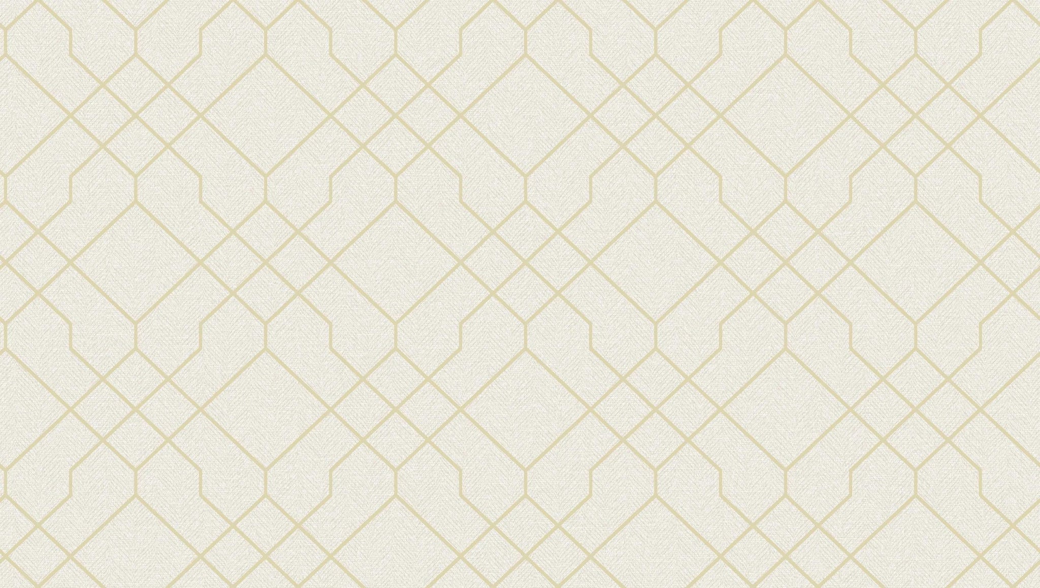 Textured Wallpaper Geometric in Gold