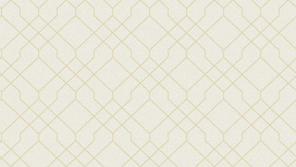 Textured Wallpaper Geometric in Gold