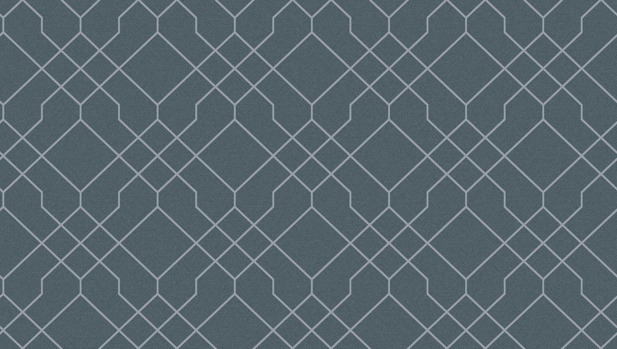 Textured Wallpaper Geometric in Blue