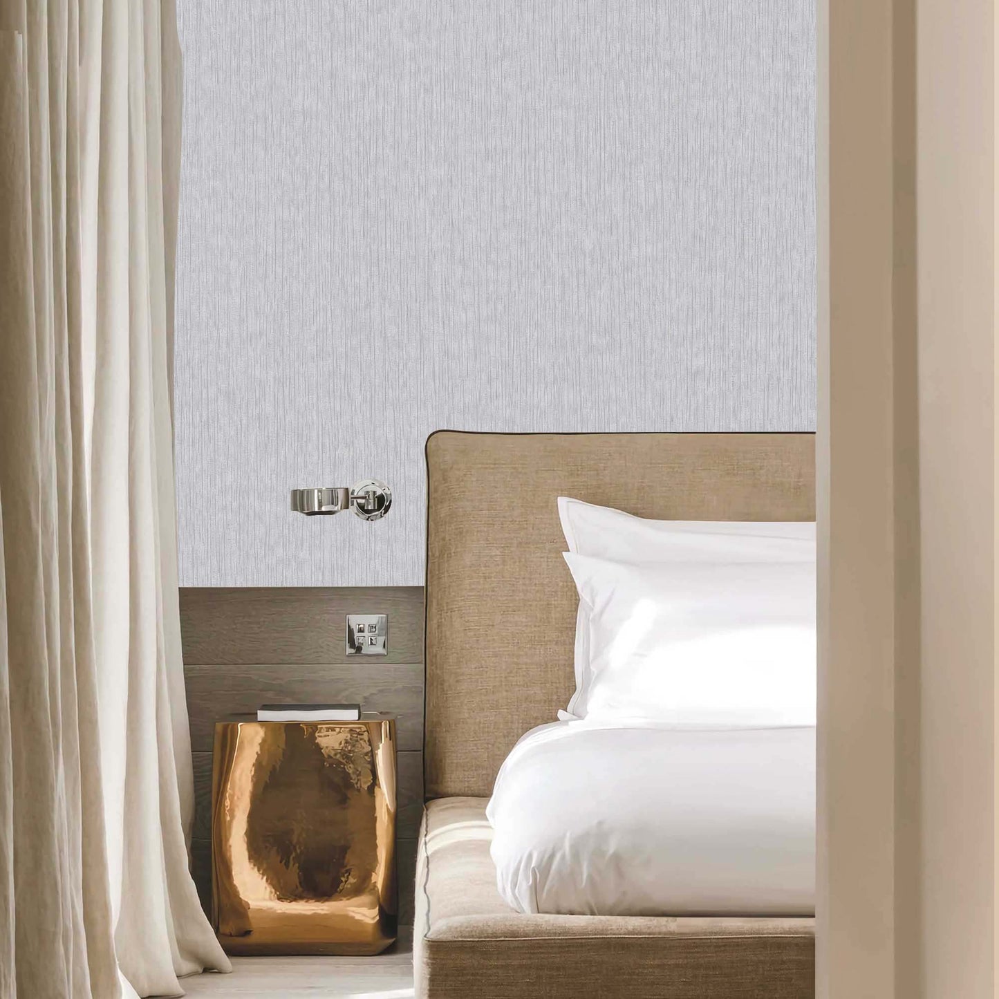 Textured Wallpaper Abstract in Grey