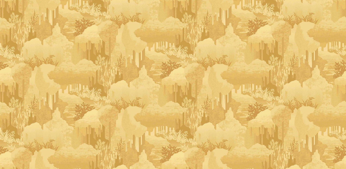 Textured Wallpaper Vintage in Gold