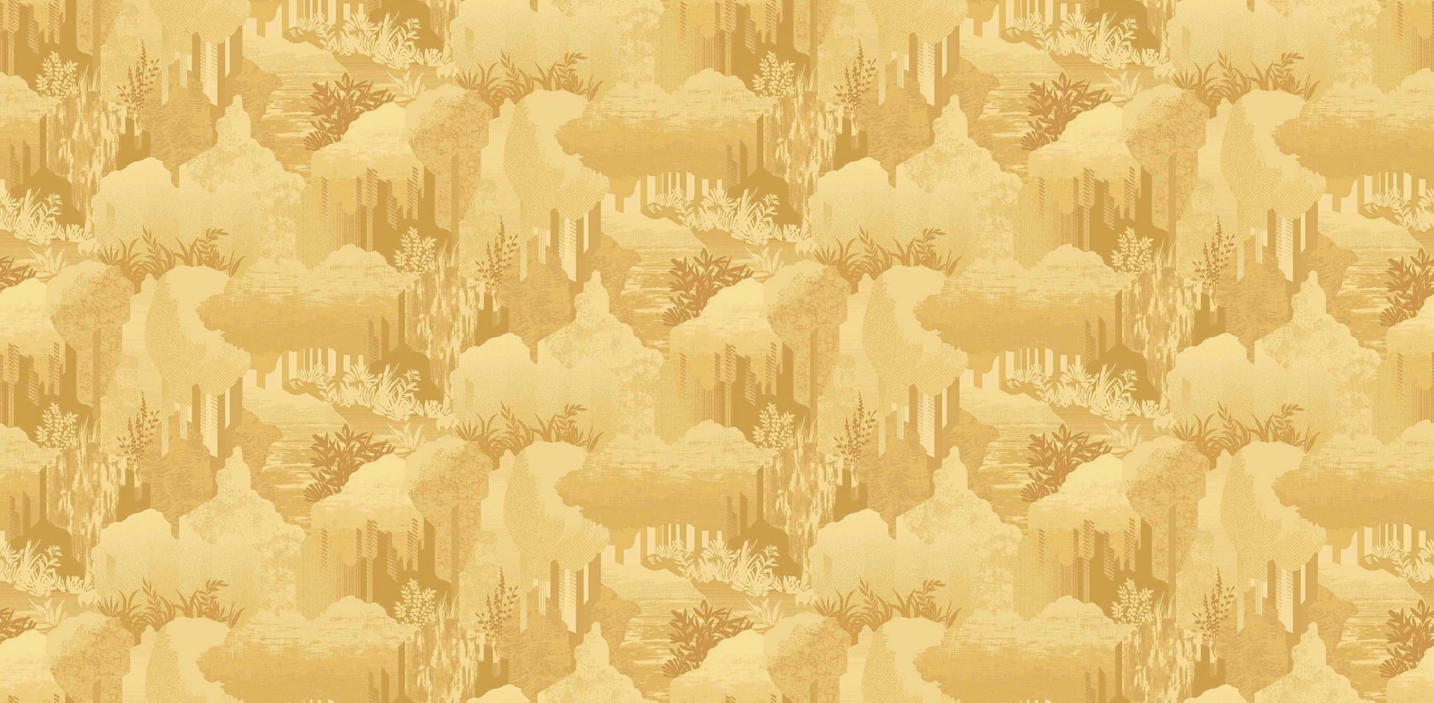 Textured Wallpaper Vintage in Gold