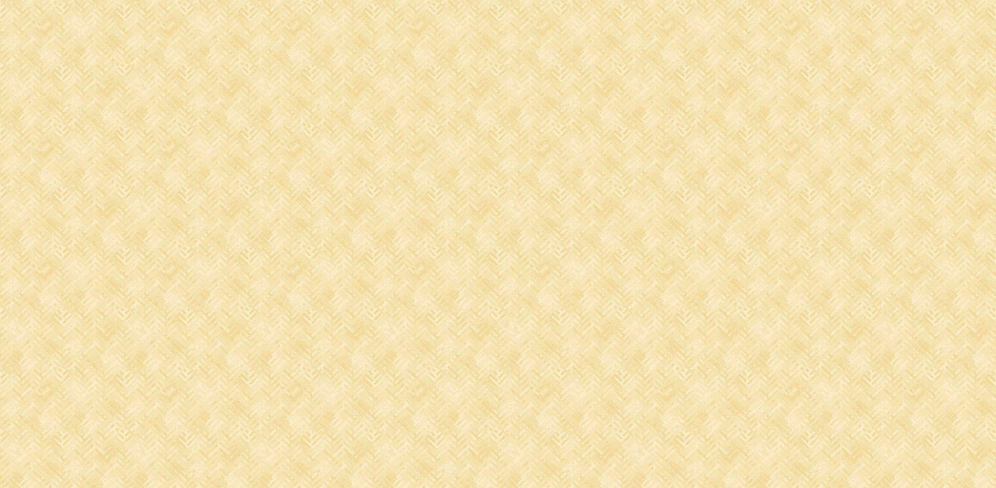 Textured Wallpaper Herringbone in Gold