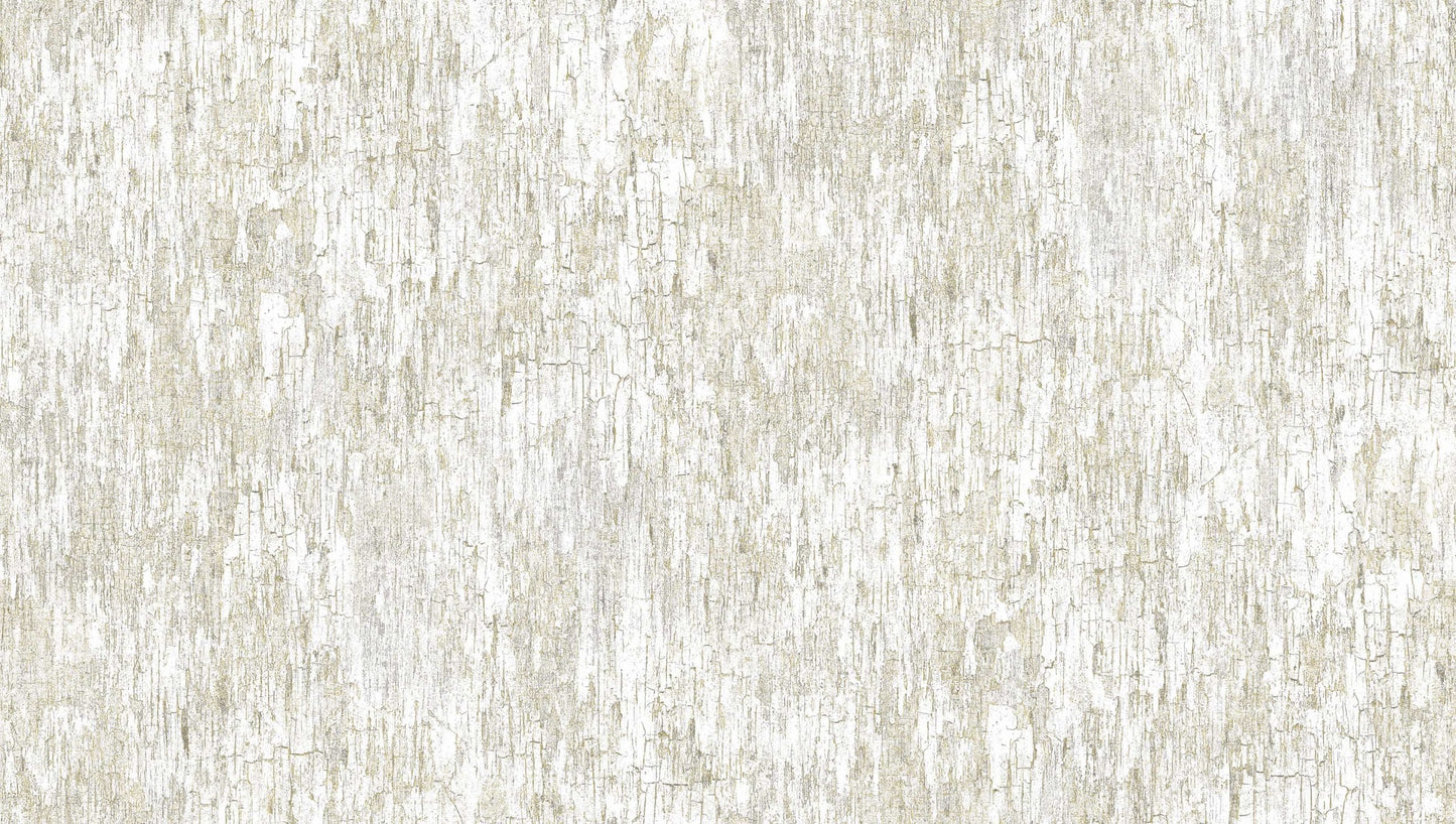 Textured Wallpaper Abstract|Plastered|Distressed in White|Grey